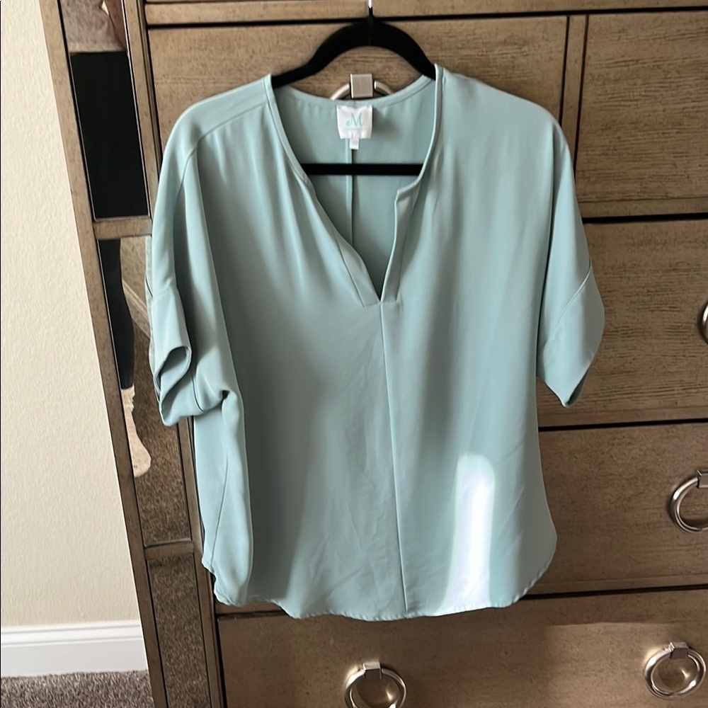 V-neck Blouse